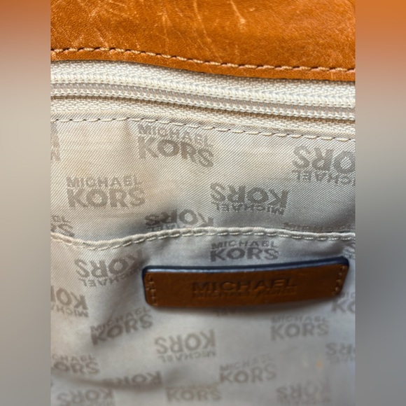 Michael Kors Black and Brown Satchel - Picture 12 of 16